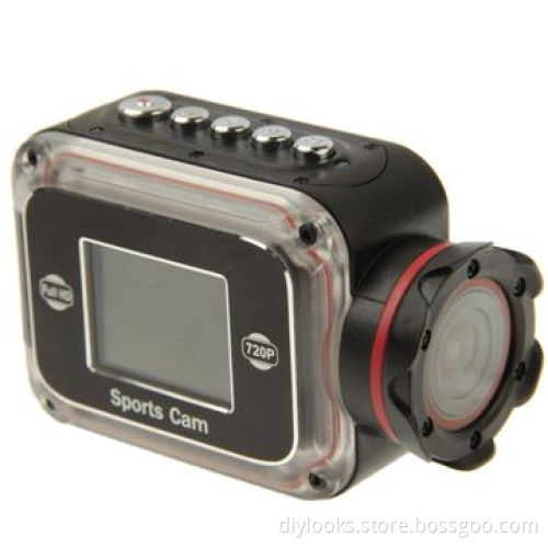Full HD 720P Waterproof Mini DV Sports Camera with 1.5-inch HD TFT LCD Screen